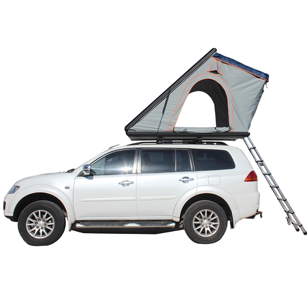 

New Style 4wd Offroad Camping Large Inside Room Aluminium Hard Shell Roof Top Tent