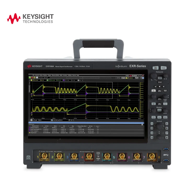 8-in-1 instrument EXR108A 1 GHz16 GSa/s 8 channels Oscilloscope Brand exporter catalog