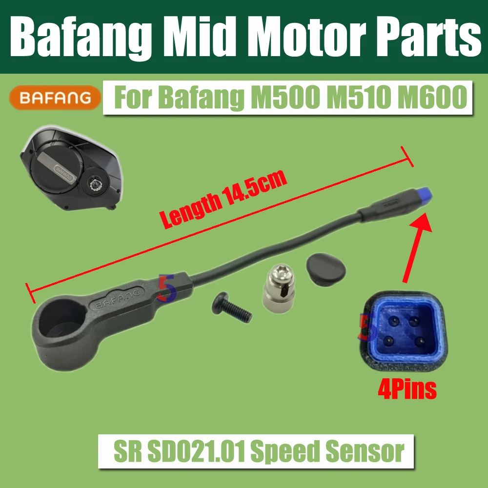 Bafang Mid Motor Speed Sensor M500 M510 M600 Mid Motor Parts Waterproof Ring/PCB Board/Oil Seals/ Balance Cabl