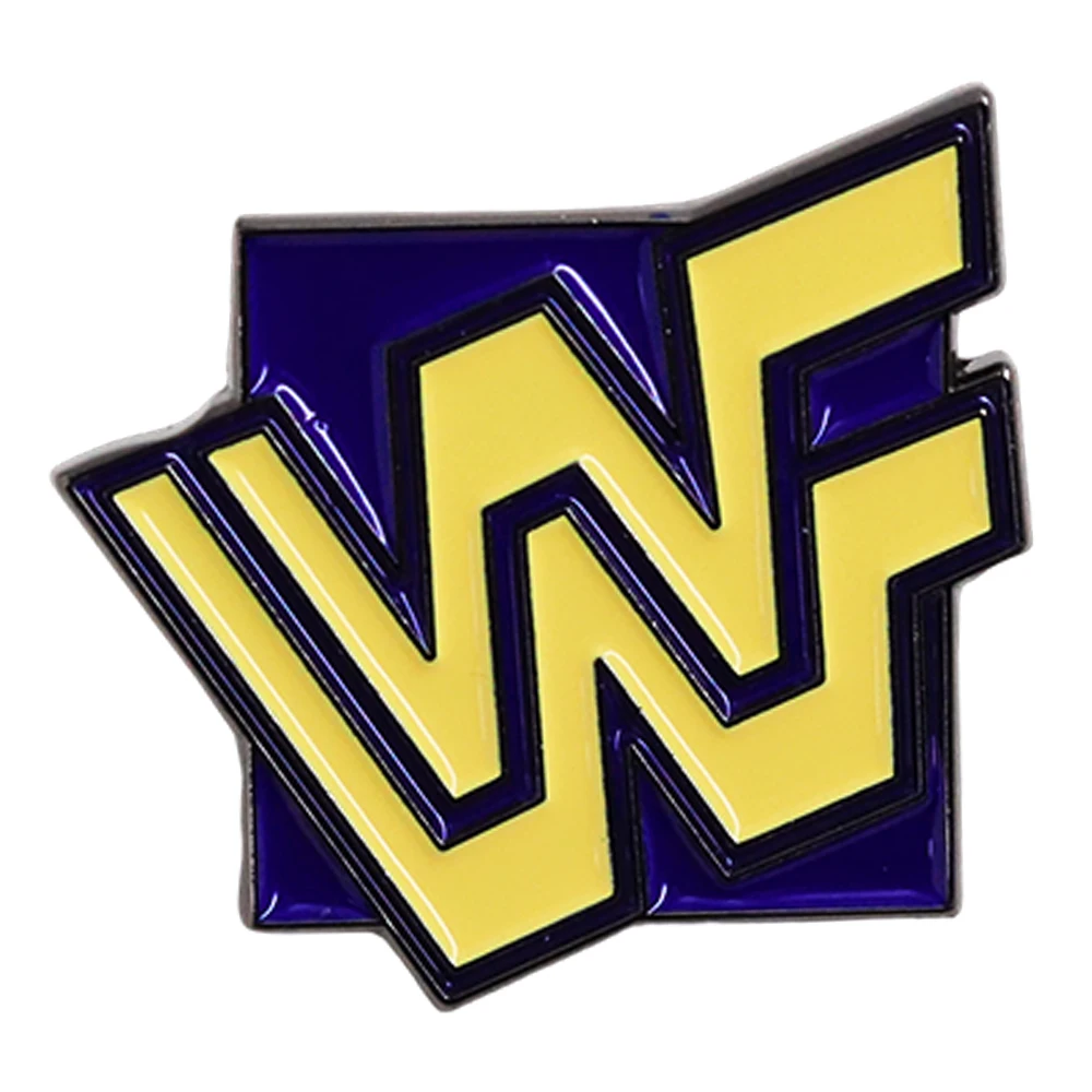 Pin esmaltado con logotipo de Nueva Gen 1995-1998, insignia de la Federación Mundial de lucha libre, broche de Metal Vintage, accesorios de joyería Retro de los años 90