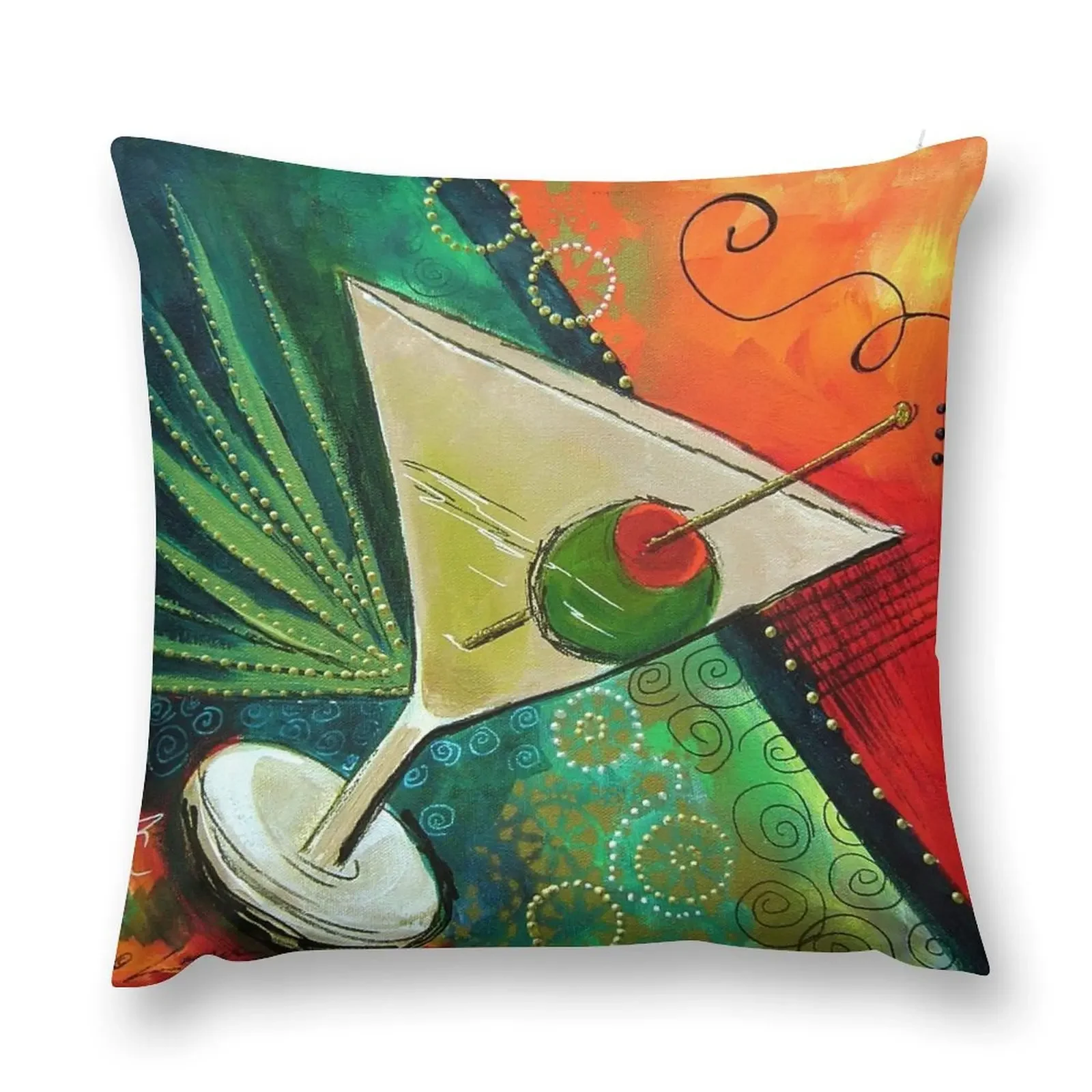 MARTINI OLIVE Throw Pillow Cushion Cover Set home decor items pillow