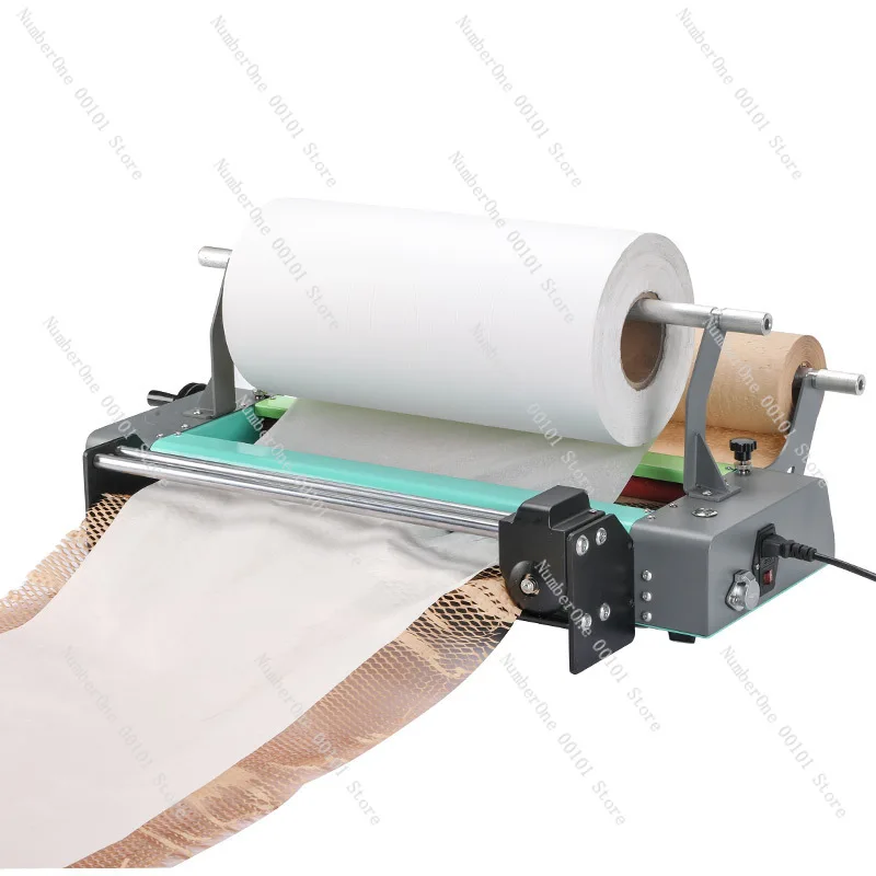 Electric Honeycomb Paper Stretching Machine with Professional Sliding Knife Automatic Honeycomb Paper Packaging Paper Feeder Sma
