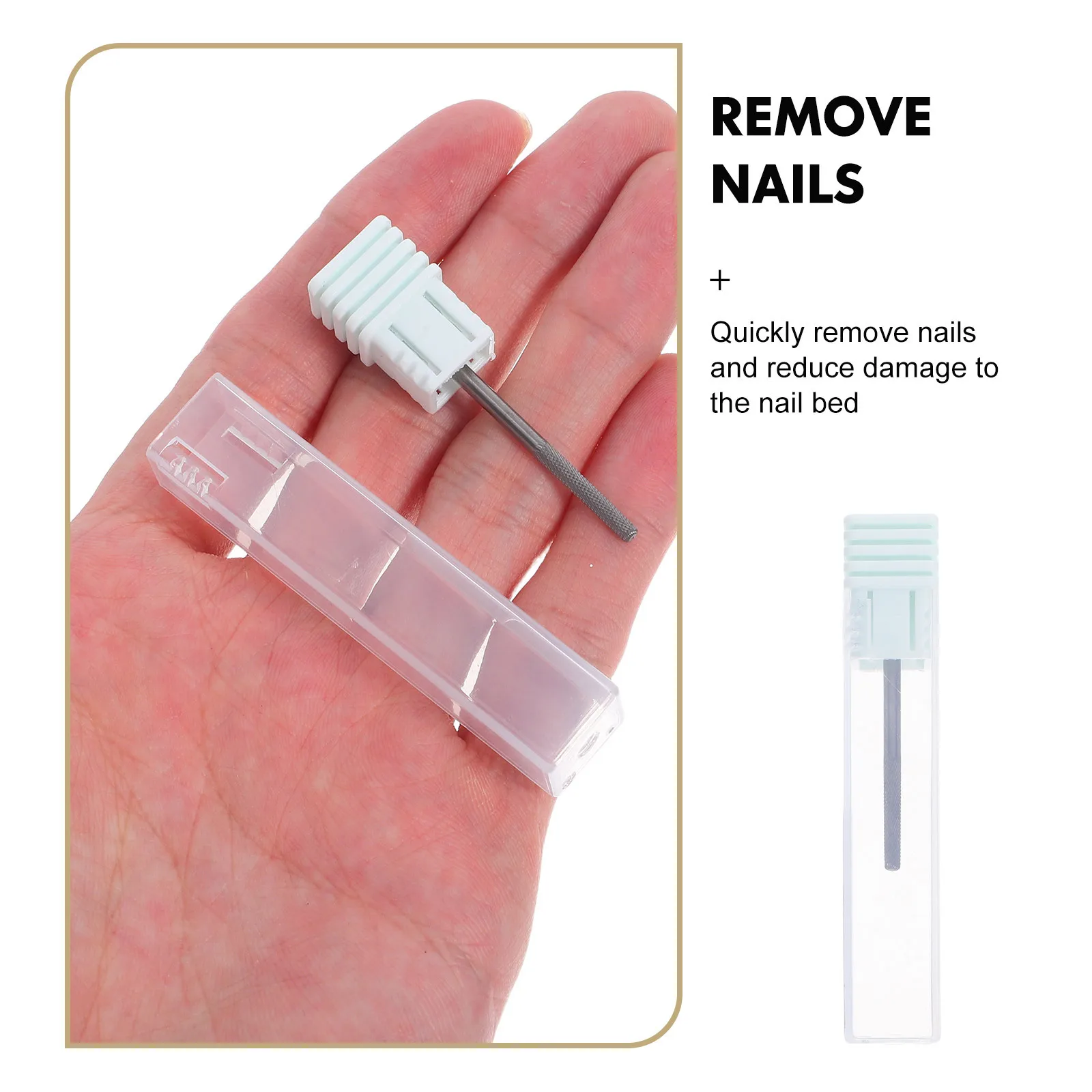 Brocas para uñas de acero de tungsteno, accesorios de manicura para mujer, removedor de cutículas, eliminación de esmalte de Gel, herramientas de pulido para decoración de uñas