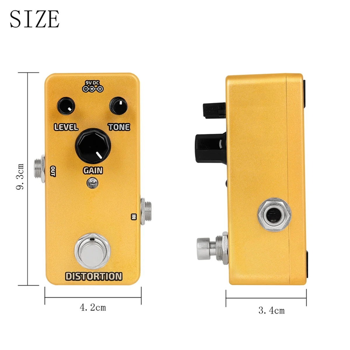 ABJQ Reverb Electric Guitar Effect Pedal Guitar Compressor Booster Effector Pedal Power Supply Guitars Accessories Overdrive