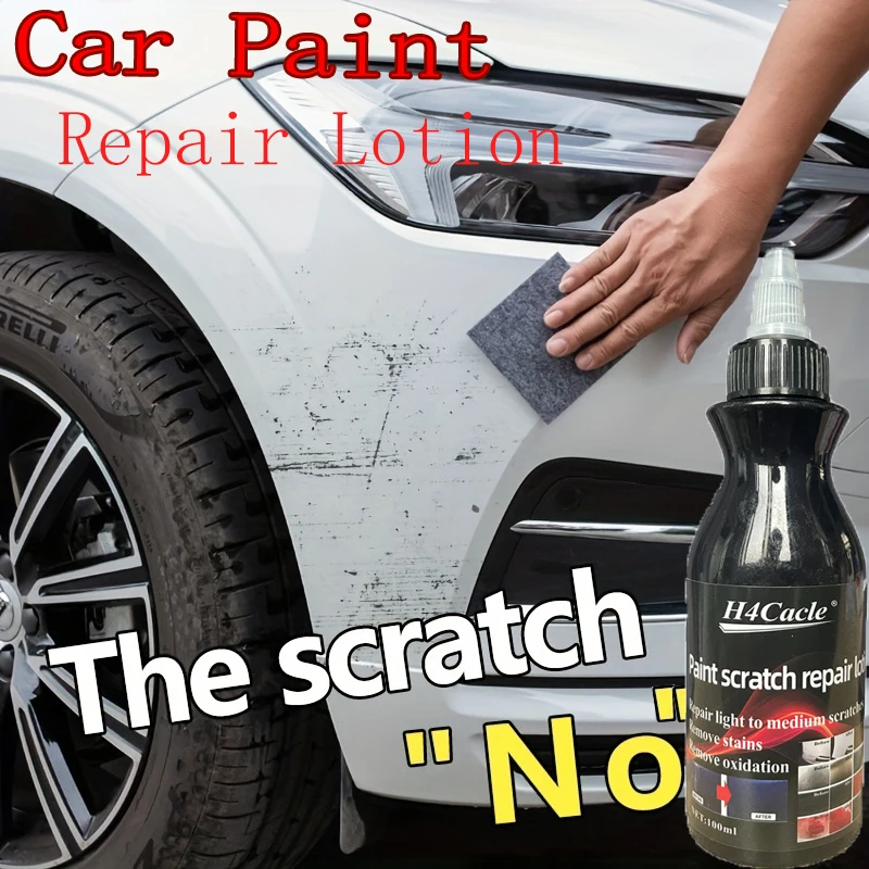 

H4Cacle Car Scratch Remover Paint Care Tools Auto Swirl Repair Polishing Auto Body Grinding Compound Anti Scratch Lotion Car Wax