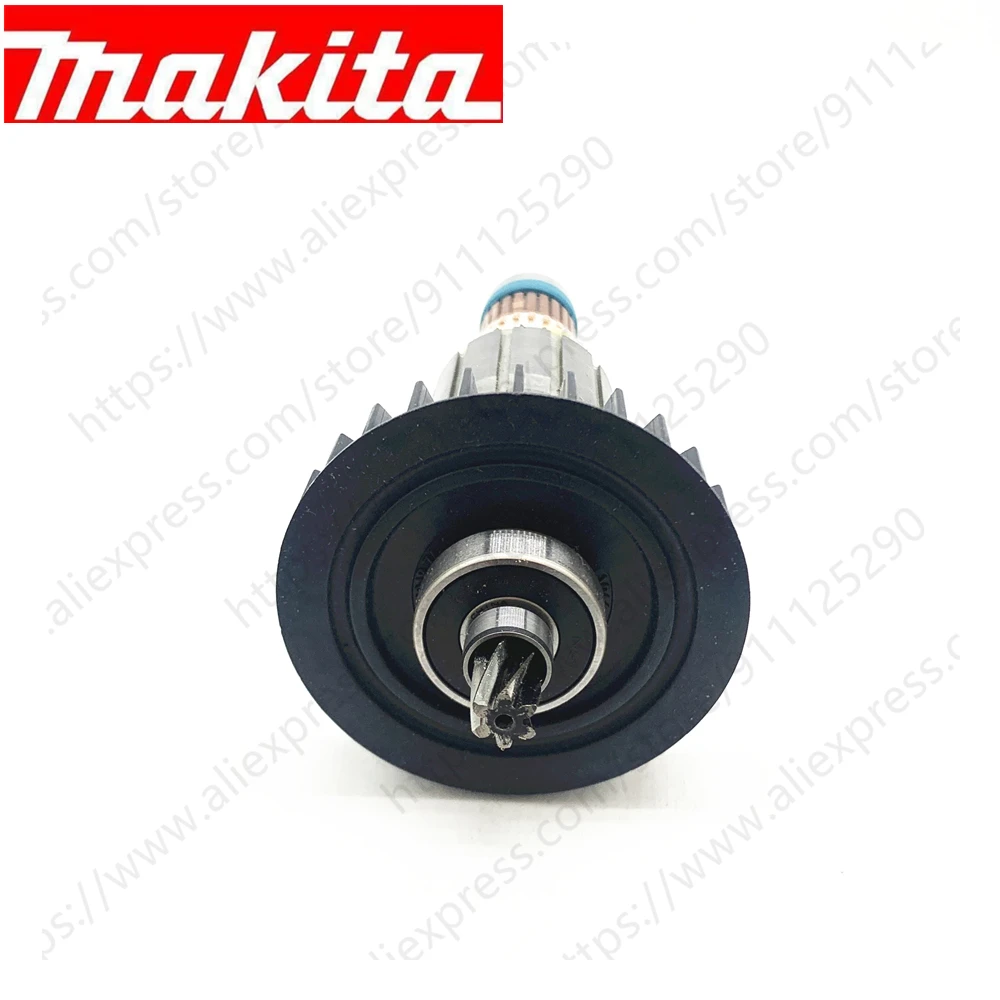 Armature โรเตอร์สำหรับ Makita HR2600 HR2601 HR2610T HR2610 HR2630 HR2631F HR2611FT HR2630T HR2631FT HR2611F 515359-7 518157-8