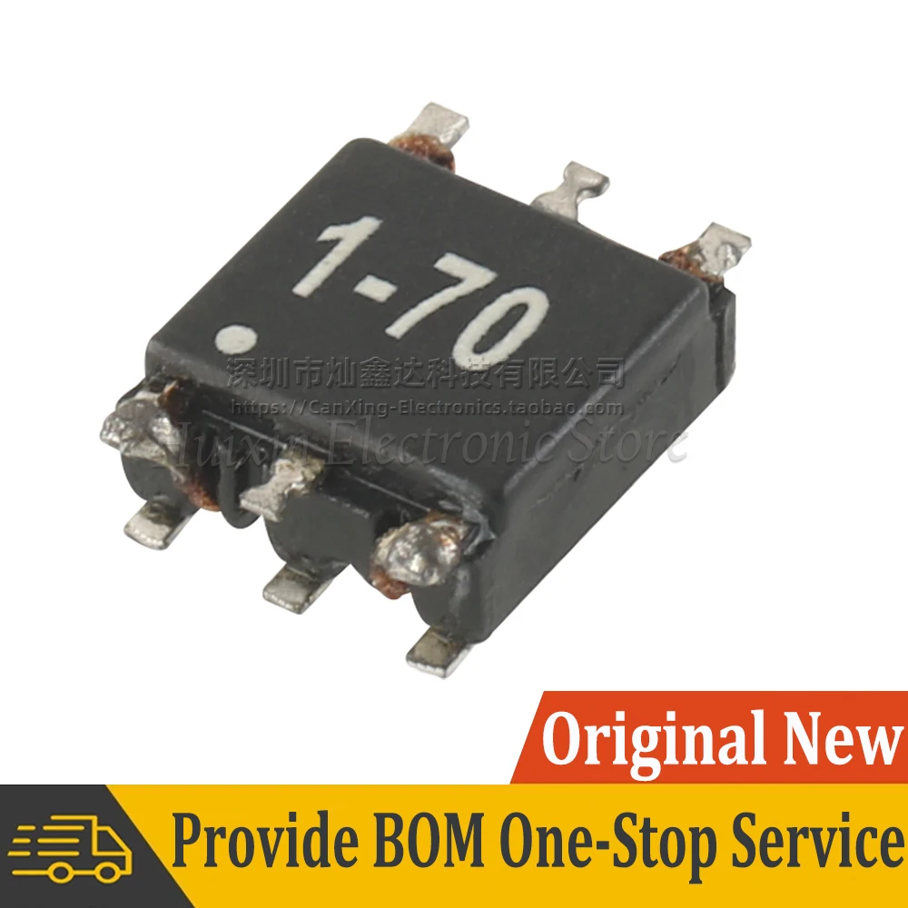 2PCS SMD SMT Current Sense Transformer Precision 10A High Current Sensor Transformer Turns Ratio 1:70 1mH HL4R-9