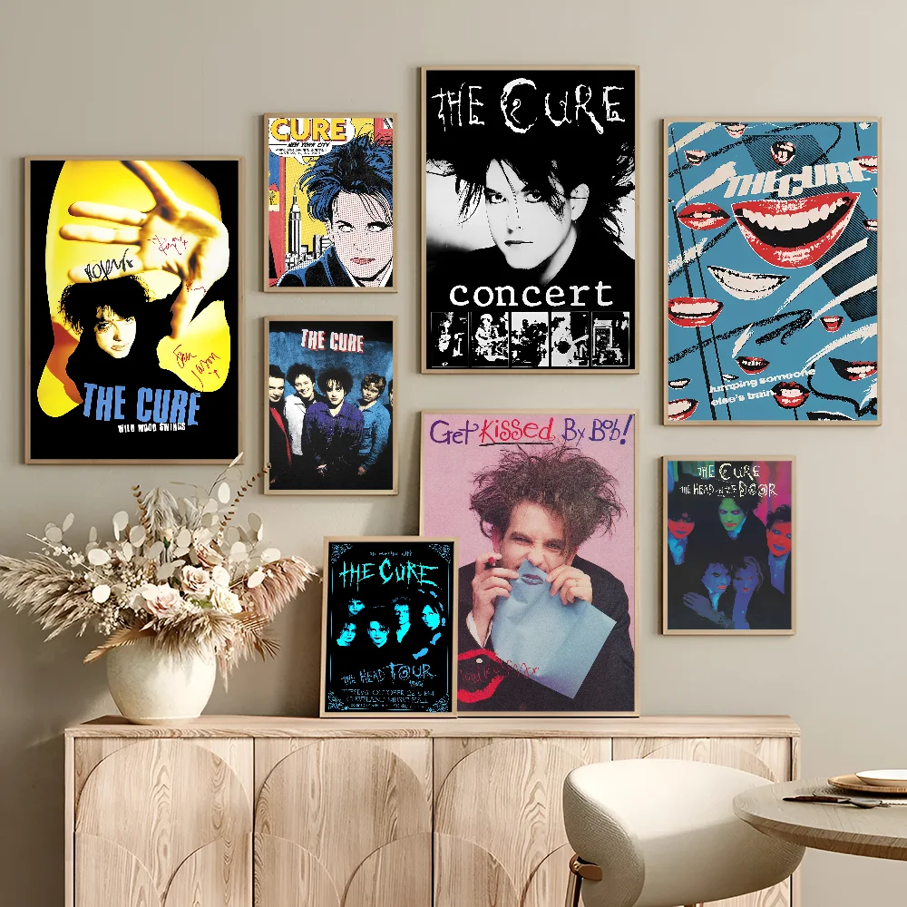 The C-Cure Classic Movie Anime Posters Sticky Waterproof Paper Sticker Coffee House Bar Kawaii Room Decor