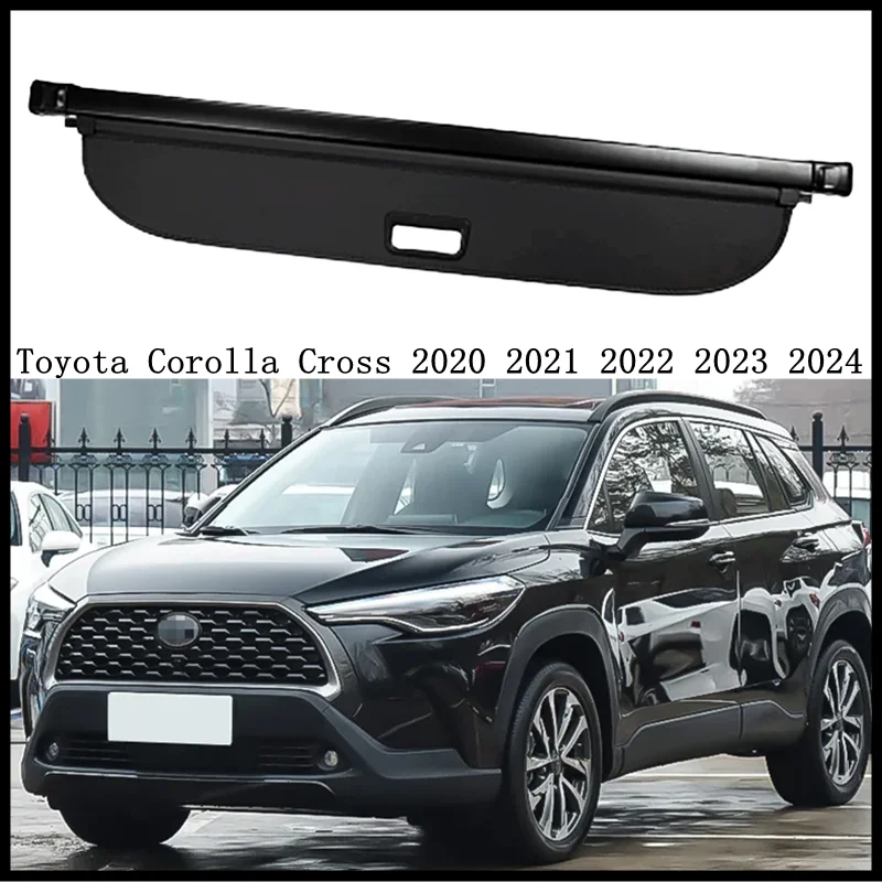 

Задняя крышка для грузовика для Toyota Corolla Cross 2020 2021 2022 2023 2024, защитный экран для багажника, затеняющие детали для модификации
