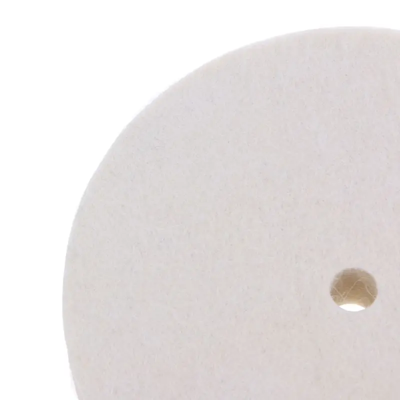2/4 นิ้วขัดขัดขัดผ้าขนสัตว์ Felt ล้อขัด Abrasive Disc Pad F Dropsale