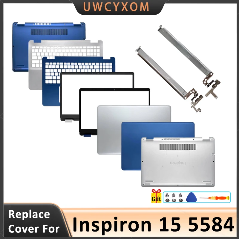 

New For Inspiron 15 5584 LCD Back Cover/Front Bezel,Frame Bezel/Palmrest(without Keyboard)/Bottom Case/Hinge