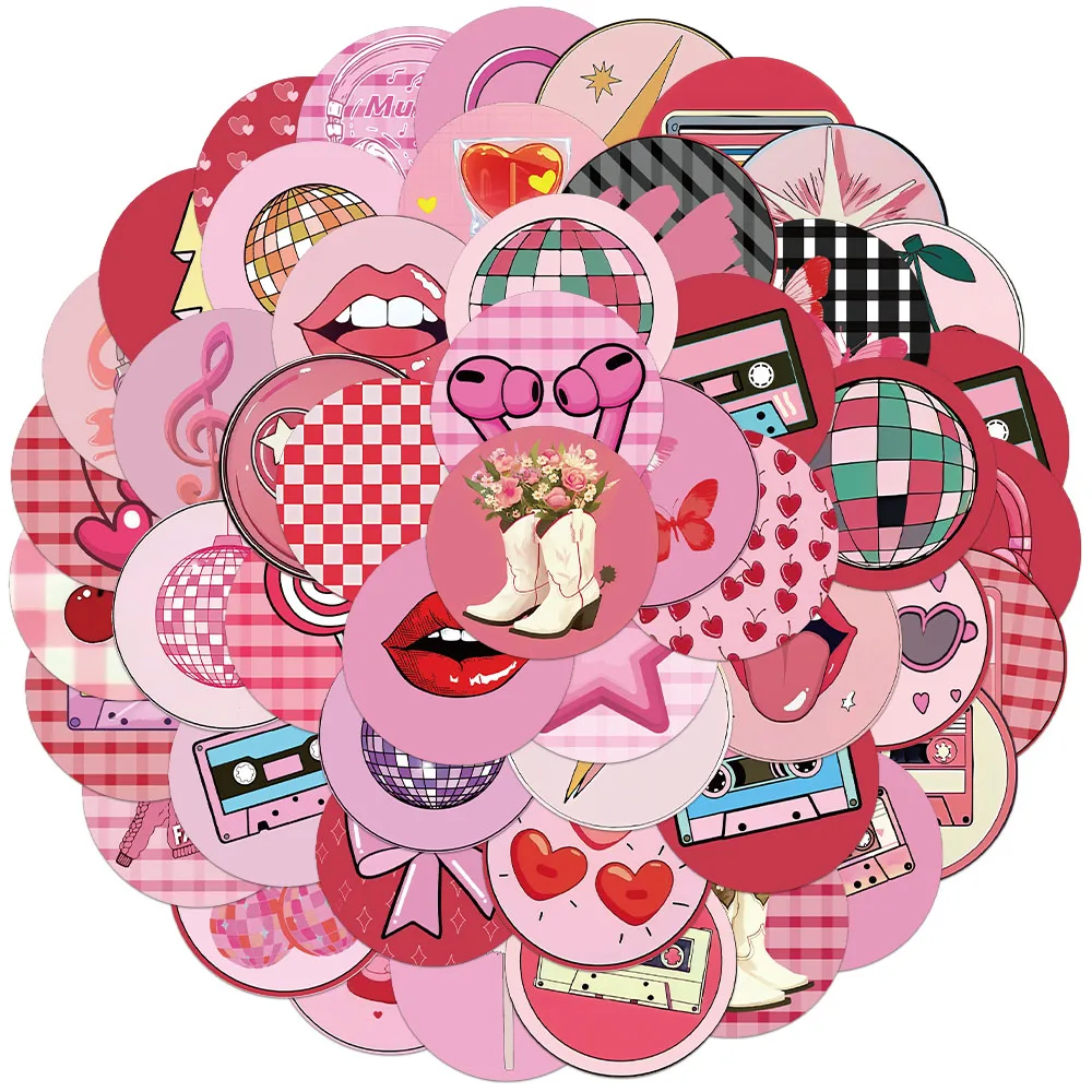 50PCS Instagram Highlight Cover Stickers Tags Diary Stationery Refrigerator Phone Case Aesthetic Personalized Stickers