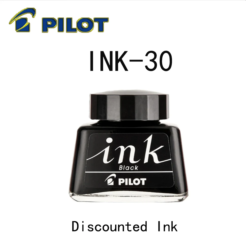 Japan Pilot INK-30 Fountain Pen Ink Bottle Without Blocking Quick-drying 30ml Office Supplies Calligraphy Ink Stationery