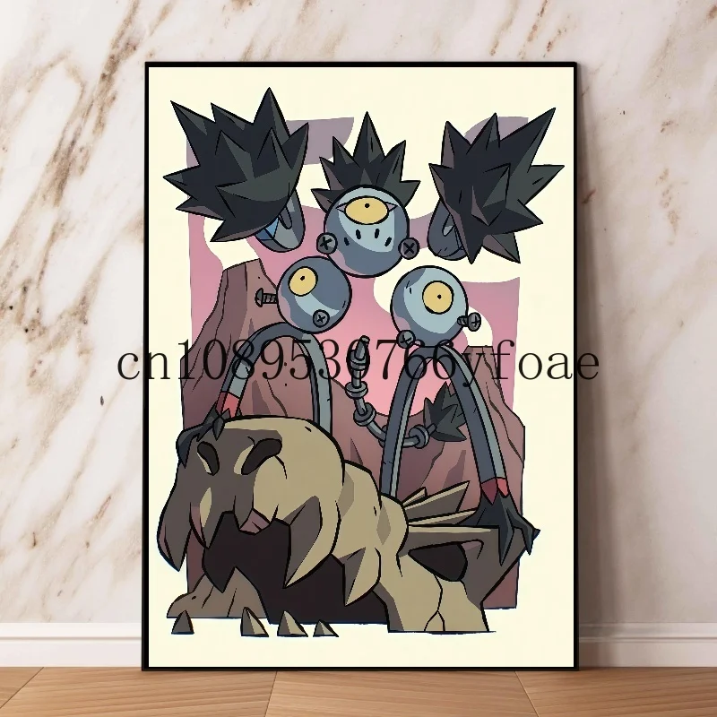 日本のポケモンキャンバスウォールアートモダンホームフレンドギフトハンギングクラシック漫画キャラクター画像モジュラープリントコミック