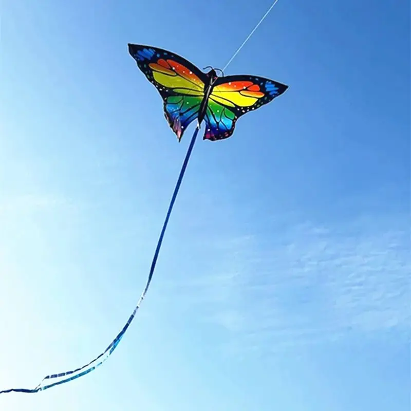 ใหม่ผีเสื้อที่มีสีสัน Kite Inflatable ของเล่นเล่นกลางแจ้งของเล่นกีฬาขนาดใหญ่ Kites Professional Kite Big WIND Kite Flying Dragon
