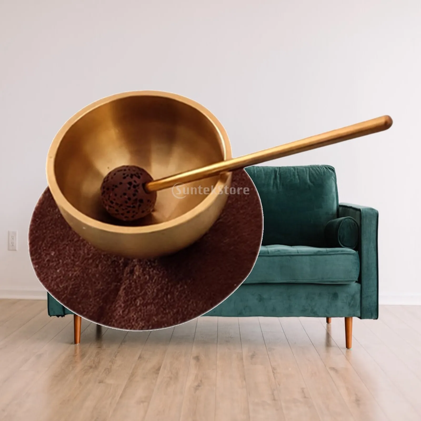 Ensemble de bols chantants, outil de méditation multifonctionnel, bol en laiton, pleine conscience pour la relaxation, la guérison, pour les amateurs de méditation, femmes et hommes