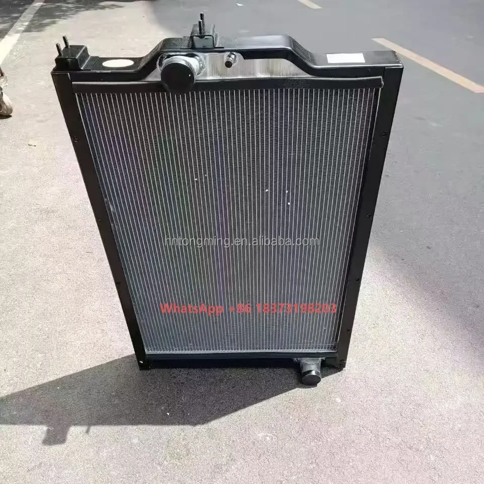 Sanyi Radiator Cooler Assembly with Water Tank for C6C8 Concrete Tanker Engine Parts for Mixer Truck in Construction Machinery