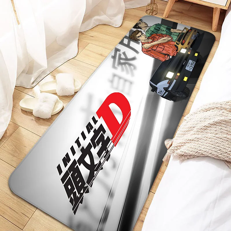 

JDM Initial D AE86 Drift Car Door Mat Entrance Non-slip Washable Kitchen Carpet Living Room Hallway Rugs Bathroom Bath Door Mats