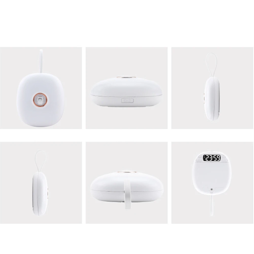 

Silent Vibrating Alarm Clock Snooze Pet Mute Alarm Clock 2 Vibrating Modes Multifunctional for Hearing-impaired Deaf