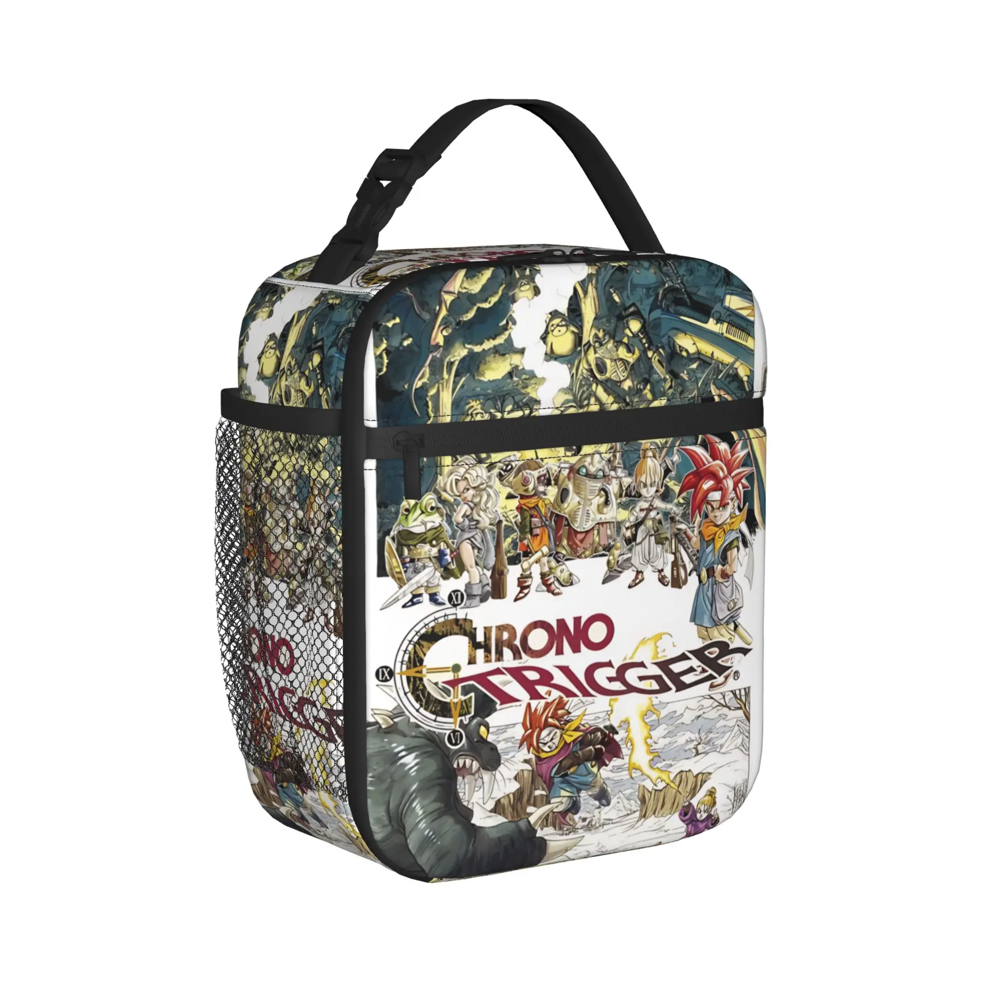 Insulated Lunch Bags Chrono Trigger  Merch  Food Box New Arrival Cooler Thermal Bento Box For Picnic