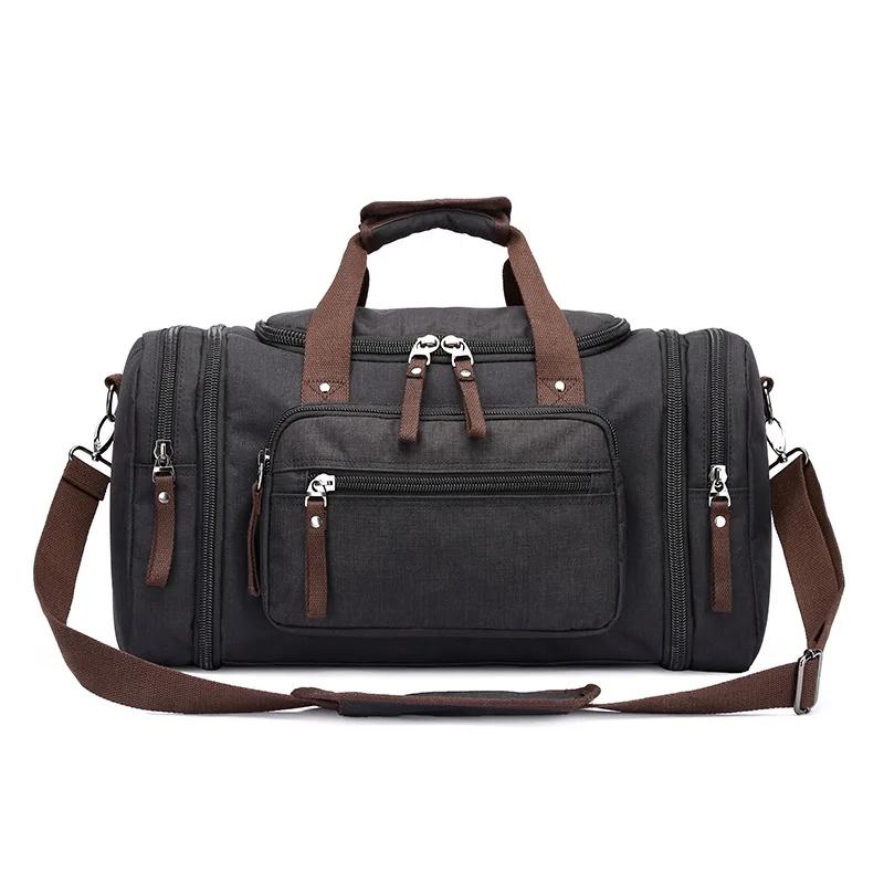 2023 Men's High Quality Canvas Travel Travel Move Large Capacity Thickened Durable Strong Single Shoulder Messenger Handbag