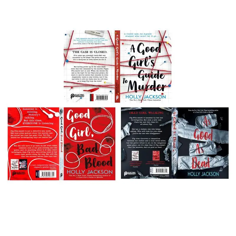

1 book A Good Girl‘s Guide To Murder vol 1/2/3 Paperback English book
