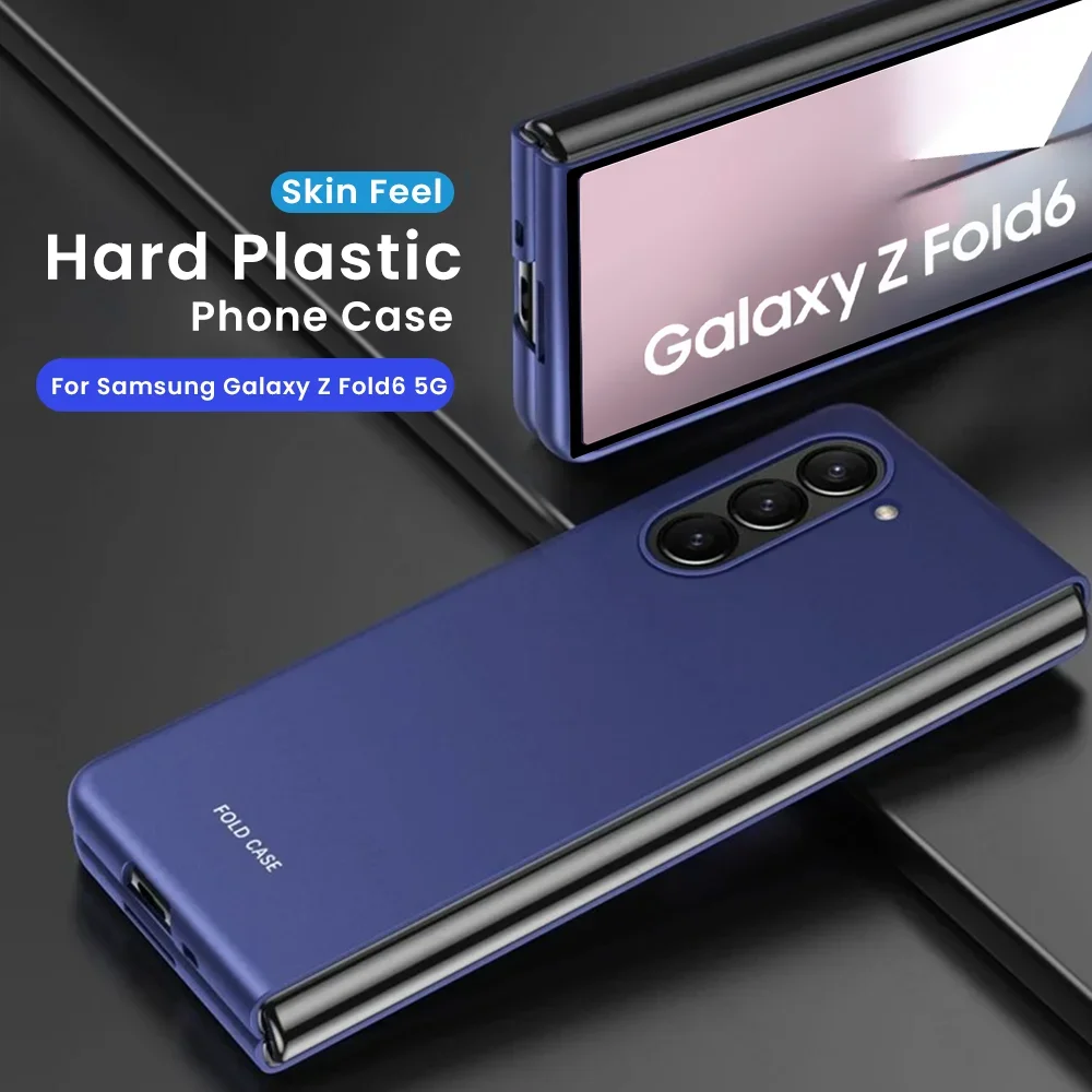 Skin Feel Hard PC Matte Back Cover for Samsung Galaxy Z Fold 6 5 4 3 2 5G Ultra-Thin Shockproof Case