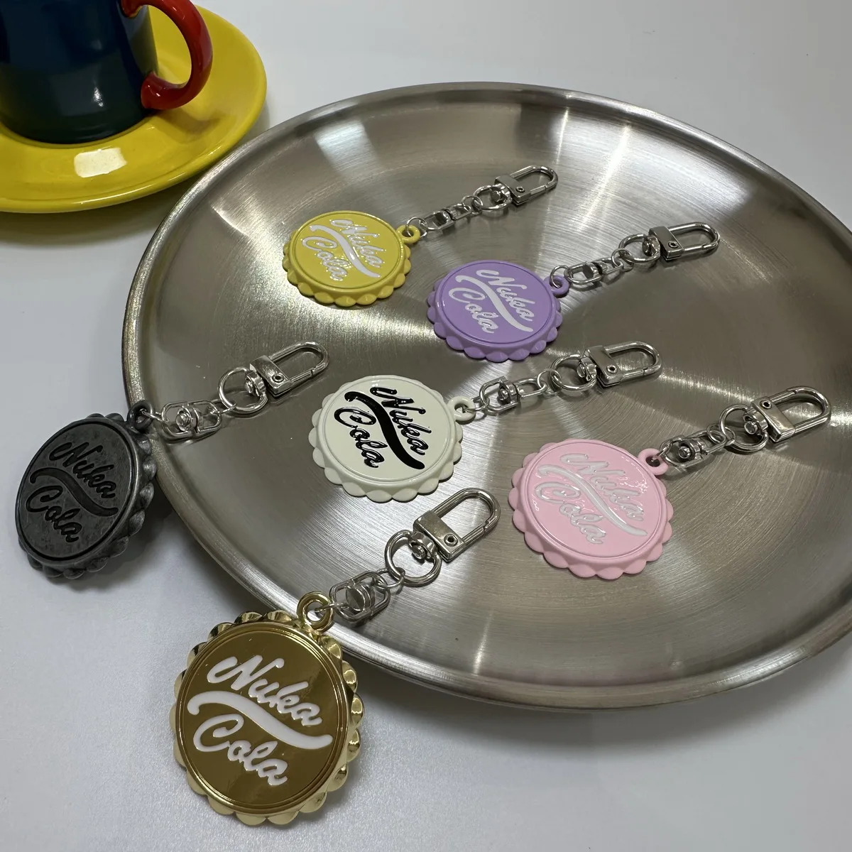 Creative Multi-Color Bottle Cap Bag Pendants, Mobile Phone Chains