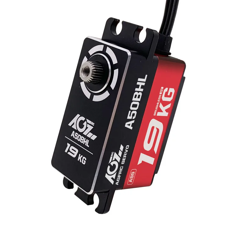 A50BHL 19KG Super Torque High Speed Drift Vehicle Short Body Brushless Programmable Servo