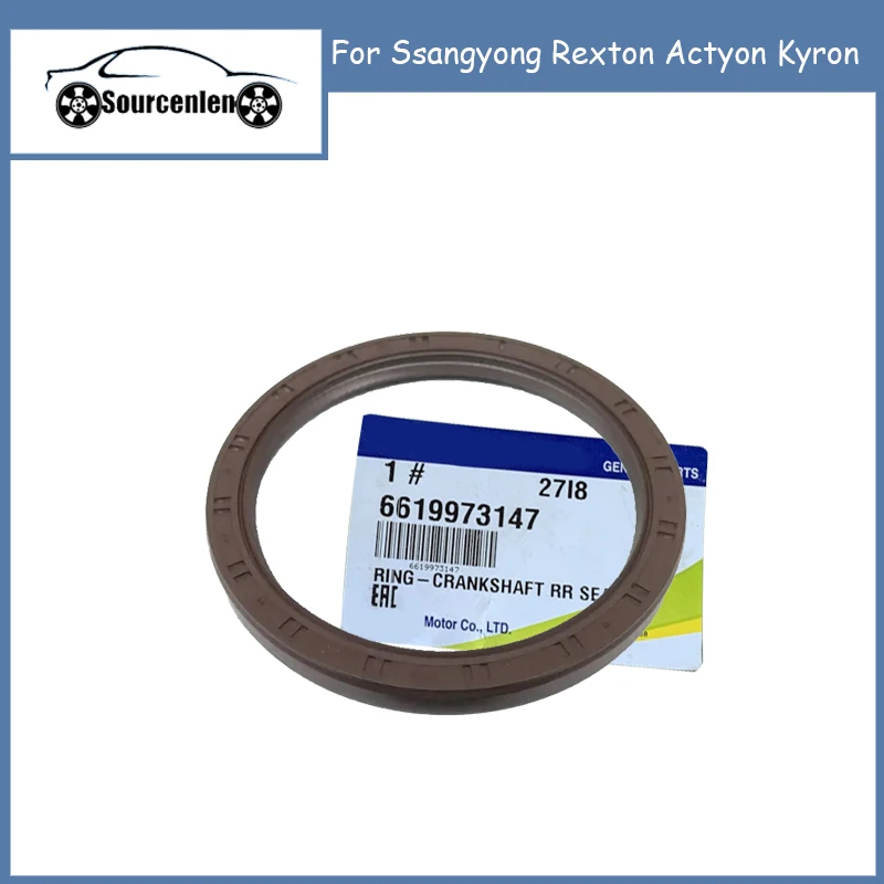 

Brand New Genuine Ring-Crankshaft RR Seal 6619973147 for Ssangyong Rexton Actyon Kyron 66199-73147