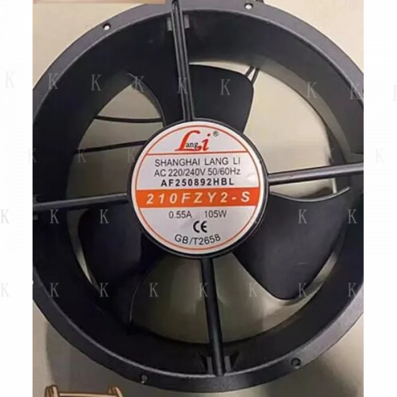 

C 1 шт. для AF250892HBL 210FZY2-S AC220/240 В 0,55 А 105 Вт осевой вентилятор охлаждения