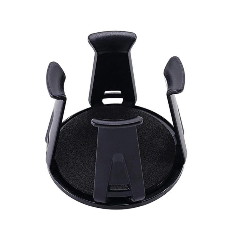 652F 2Pcs Car Beverage Holder Adhesive Cup Storage Rack Car Cup Bottle Holder Multifunction Drink Rack Auto Accessories Black