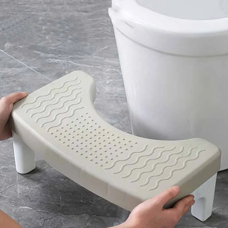 

New Seasonal Universal Toilet Footstool Household Bathroom Anti Slip Foot Pedals Toilet Squat Stool RemovableToilet Seat Stool