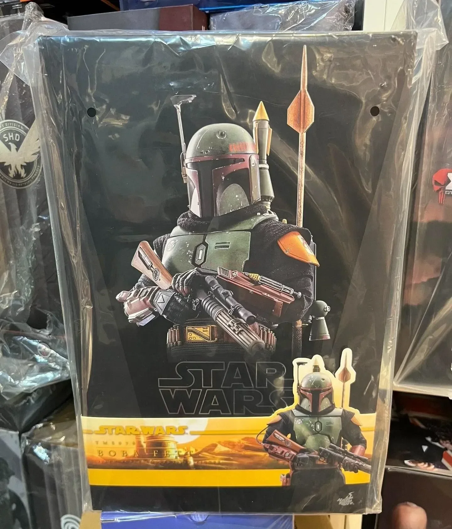 

In Stock Hottoys Tms078 1/6 Star Wars The Book Of Boba Fett Animation Action Figure Toy Gift Model Collection Hobby