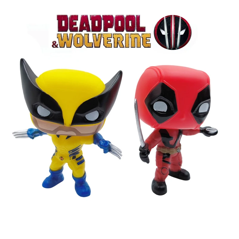 Figura de Acción de Deadpool, Figura de Anime de Deadpool Wolverine, Figura de Acción de Deadpool 3, Figura de Personajes de Películas de Marvel, Muñeco de Juguete