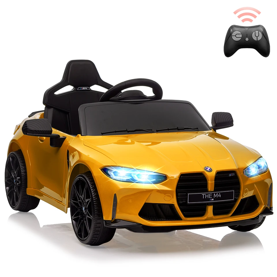 12V BMW M4 Electric Ride On Car for Kids