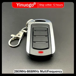 Garage Door Opener 280MHz-868MHz MultiFrequency Garage Door Remote Control Duplicator Variable Code Electric Gate Remote Control