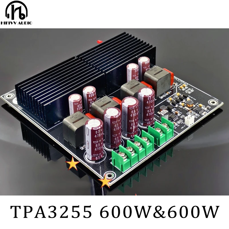 

1200W TPA3255 Digital Amplifier Board Audio High power subwoofer speaker Sound Speaker horn kits TPA3116d2 TPA3255 PCB Board