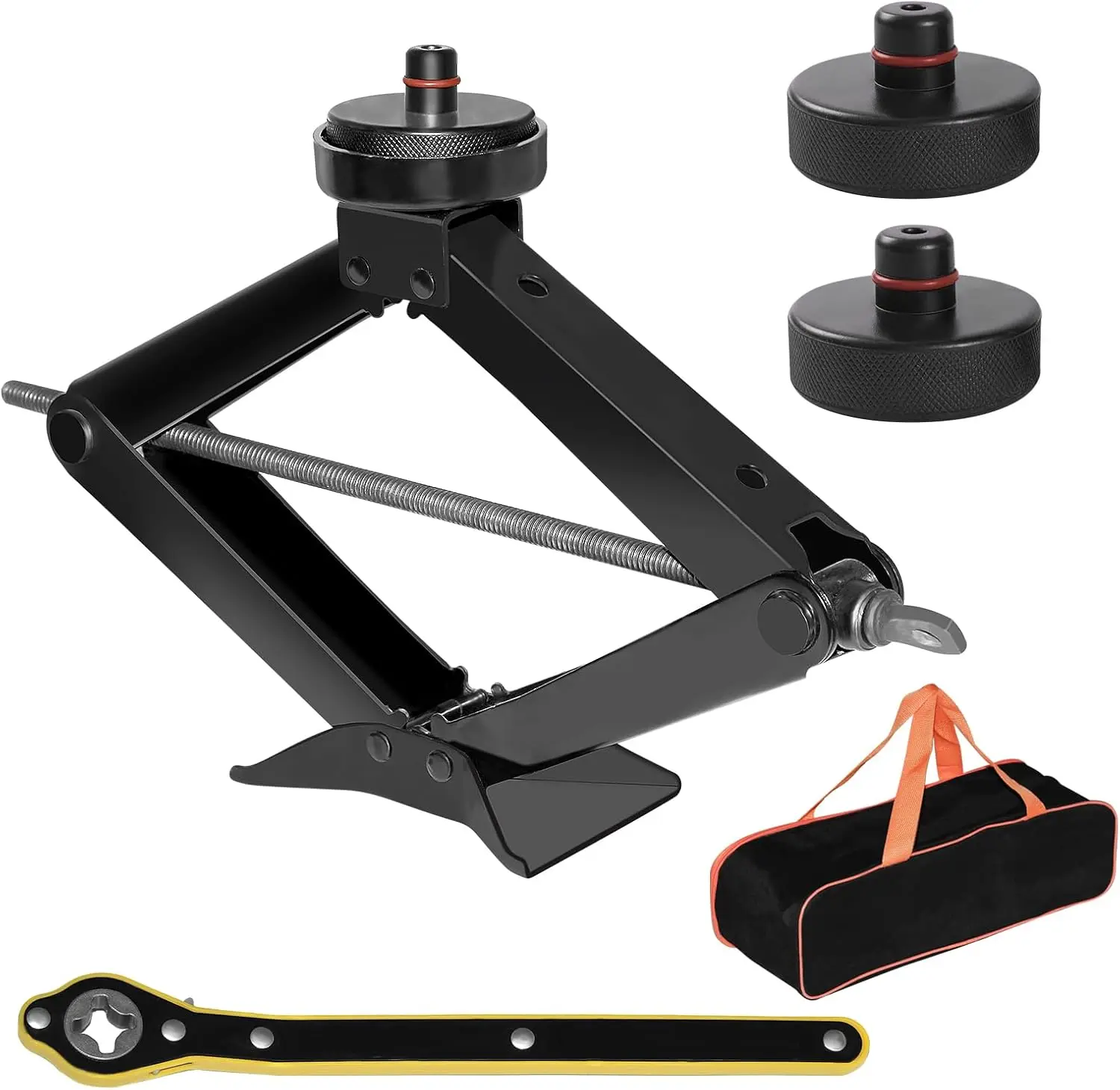 

Car Jack Kit for Tesla Model Y/3/S/X, 3 Ton (6,600 lbs), Scissor Jack, Lifting Jack Suitable for Tesla Model 3/Model S/Model X/M
