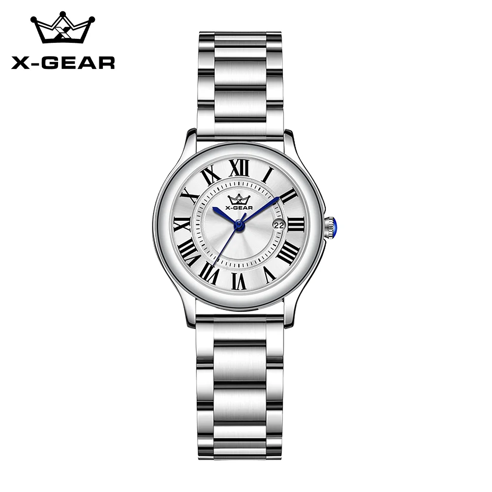 Luxury Elegant Women's Wristwatch – Stainless Steel Band, Waterproof Quartz, Perfect Party Gift