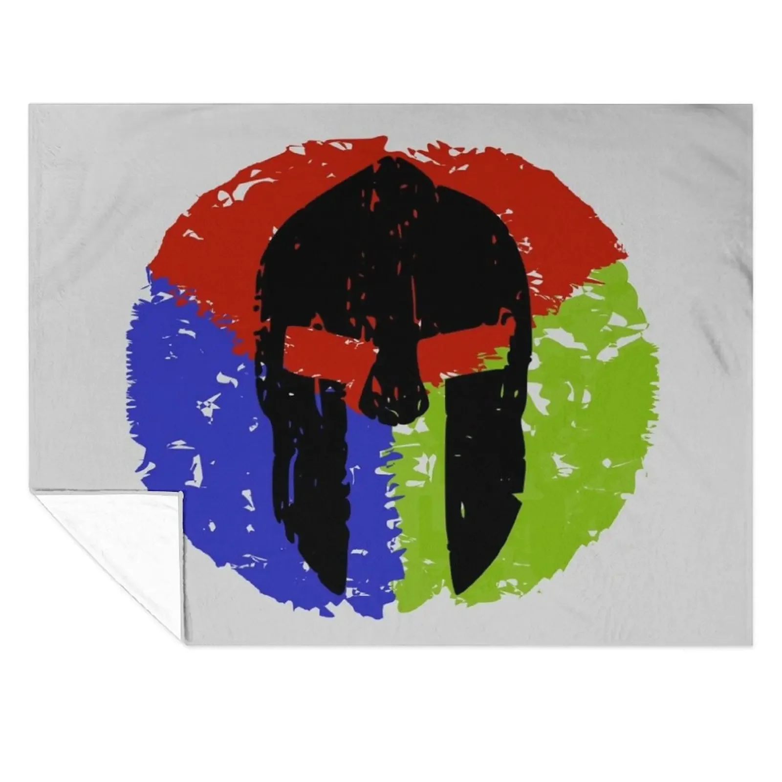 

Spartan colors Throw Blanket Beach Luxury Thicken Soft Plaid for winter Blankets