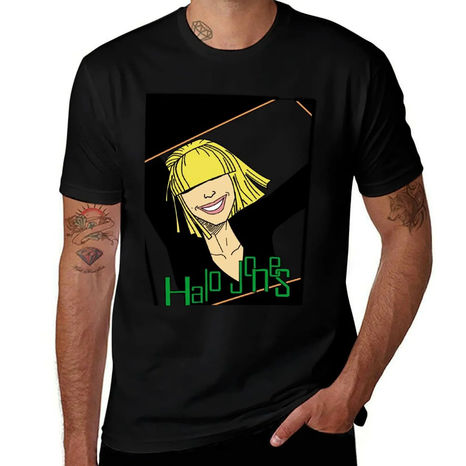 2000AD Halo Jones T-Shirt Big and Tall Basic Tee Shirt T-Shirt