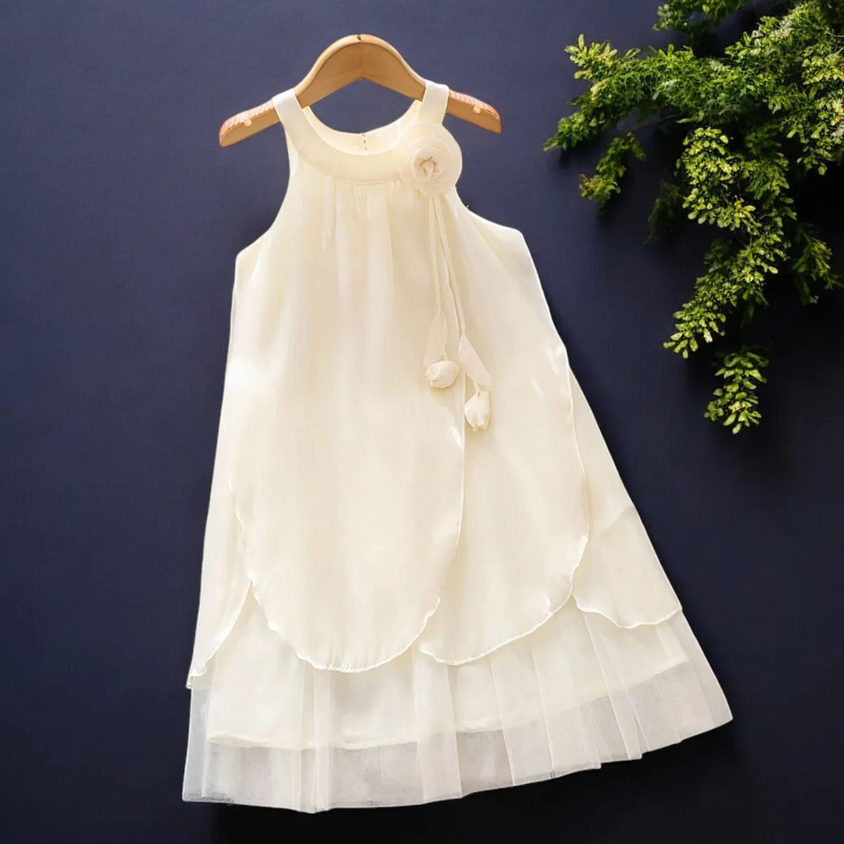 

Детские шифоновые платья для девочек, наряды для подростков, платье с цветочным узором, летние детские костюмы принцессы без рукавов для детей 5, 7, 8, 9, 11, 13 лет