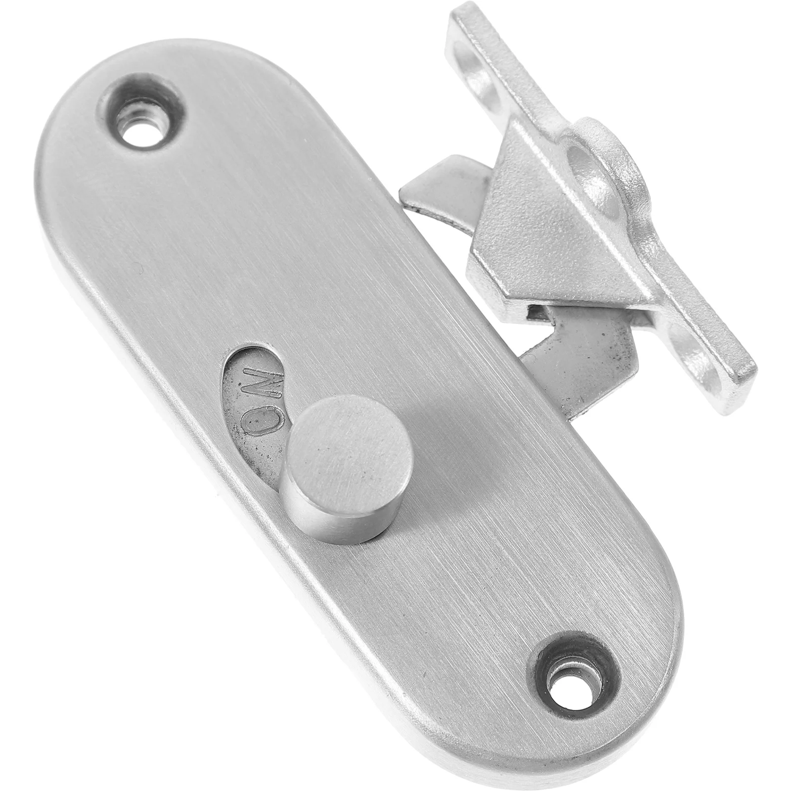 

Sliding Lock 90 Degree Barn Door Latch Privacy Aluminum Alloy Stainless Steel Hardware Bathroom Screen Gate Bolt Secure