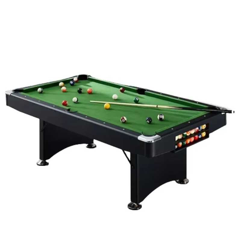 Mesa de billar americana plegable, mesa de billar de 7 pies, mesa de billar familiar para adultos, equipo de ocio interior