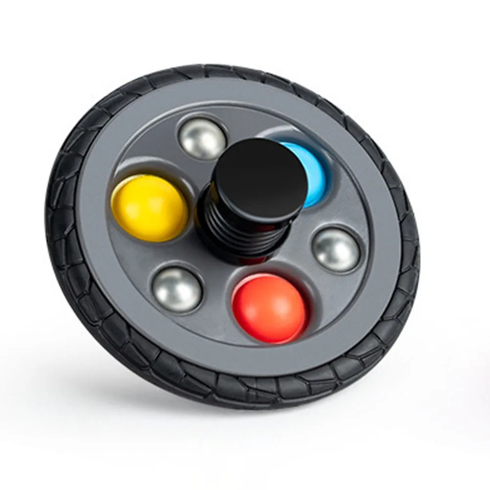 

Plastic Gyro Bounce Rotating Plaything Creative Gyroscope for Kids Hand-Eye Coordination Exercise Children Entertainment