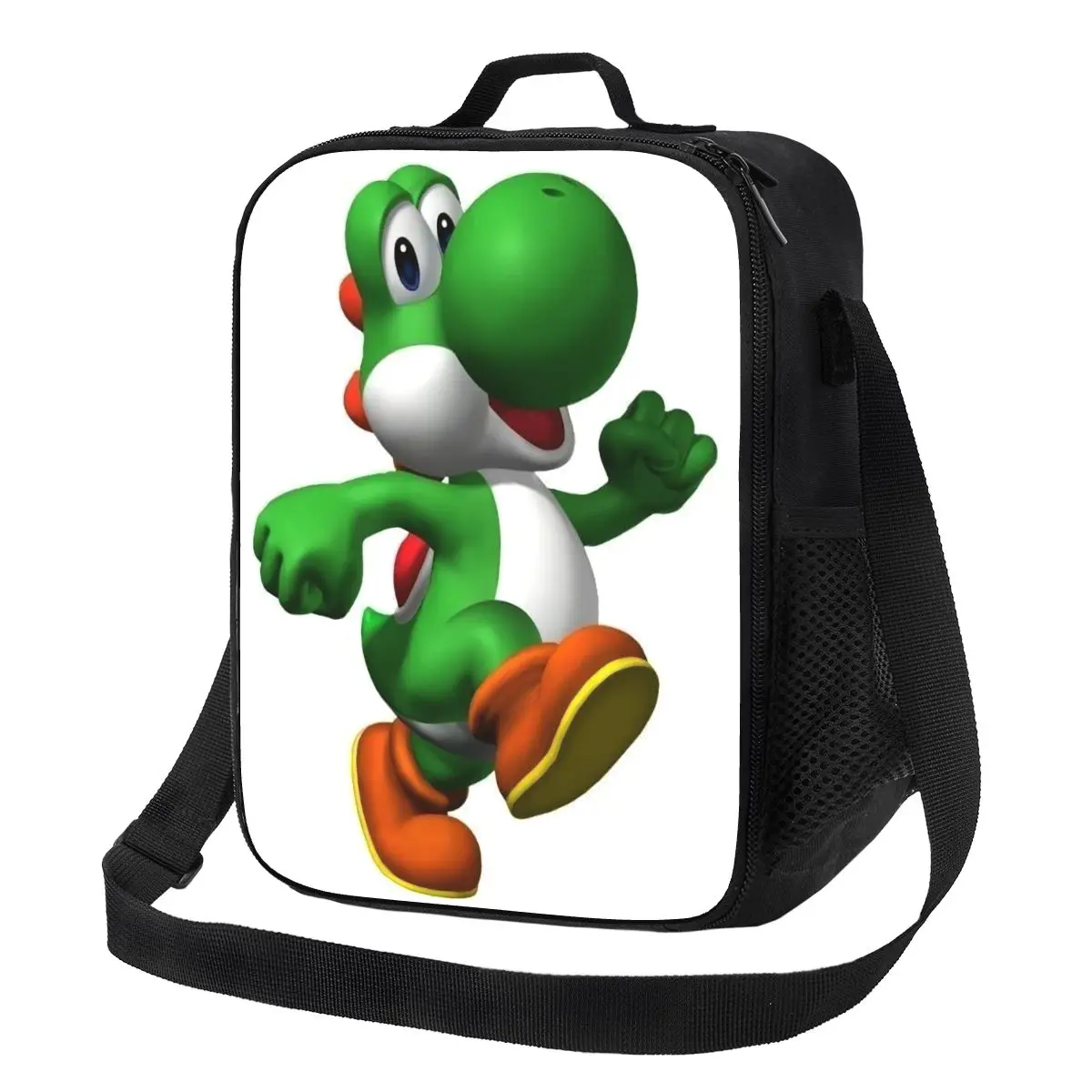 

Custom M-Marioed Game Lunch Bag Women Cooler Warm Insulated Lunch Boxes for Kids School Children