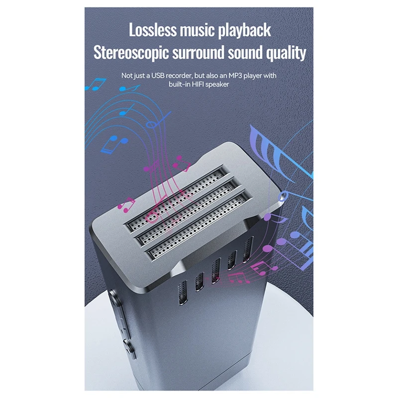 M23 8gb usb flash driver mini gravador de voz ativado hd ruído reduzir som controlado ditaphone fm áudio mp3 player