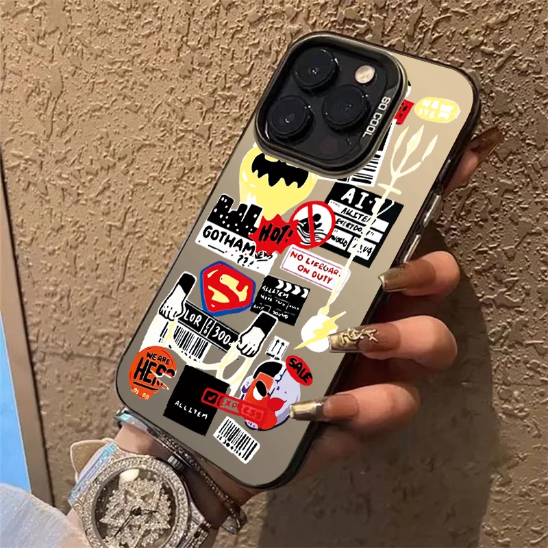 Чехол для телефона с логотипом Marvel Мстители для Xiaomi 14 13 12 11 T Lite Pro POCO F6 F3 F4 X6 X3 X5 C50 C51 M2 M3 M5