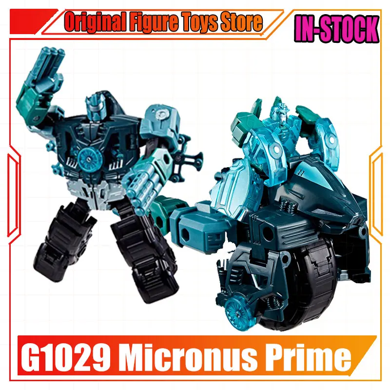 

В наличии оригинальная аниме-фигурка Thirteen Primes G1029 Micronus Prime, фигурка Deluxe Micronus Prime, игрушка-робот, коллекционный подарок